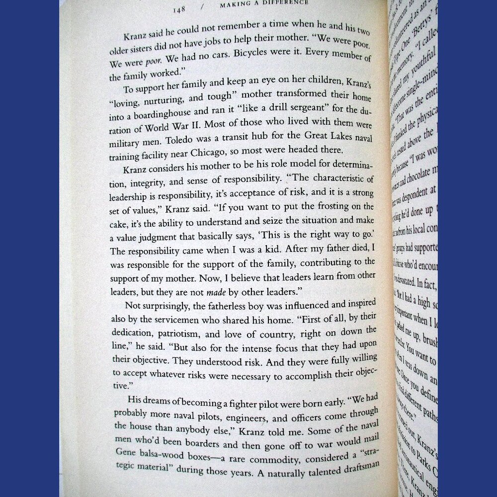 Book - Making a Difference: Stories of Vision and Courage from America's Leaders - Picture 12 of 16